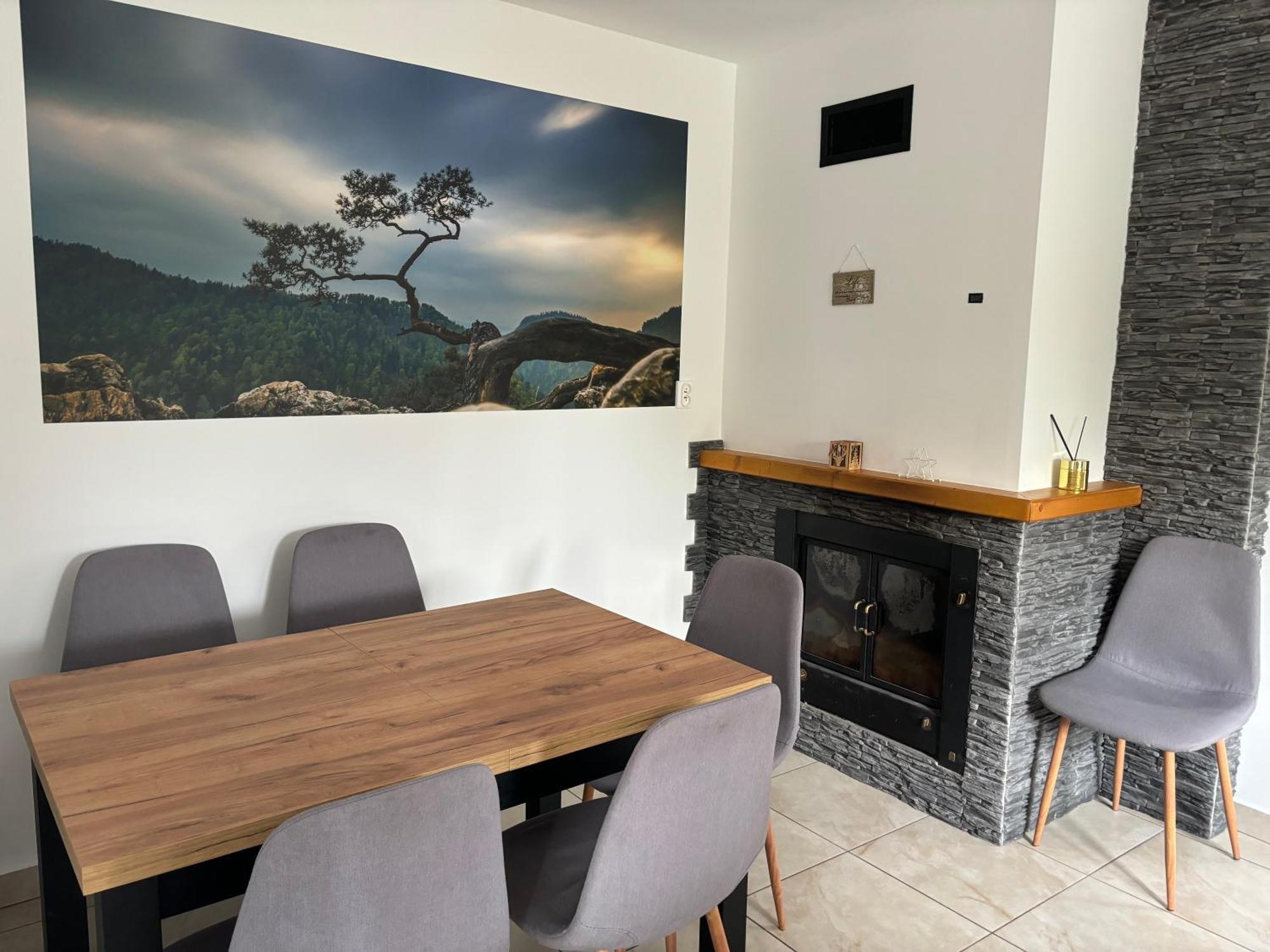 Domek Nad Dunajcem Krościenko Exteriér fotografie